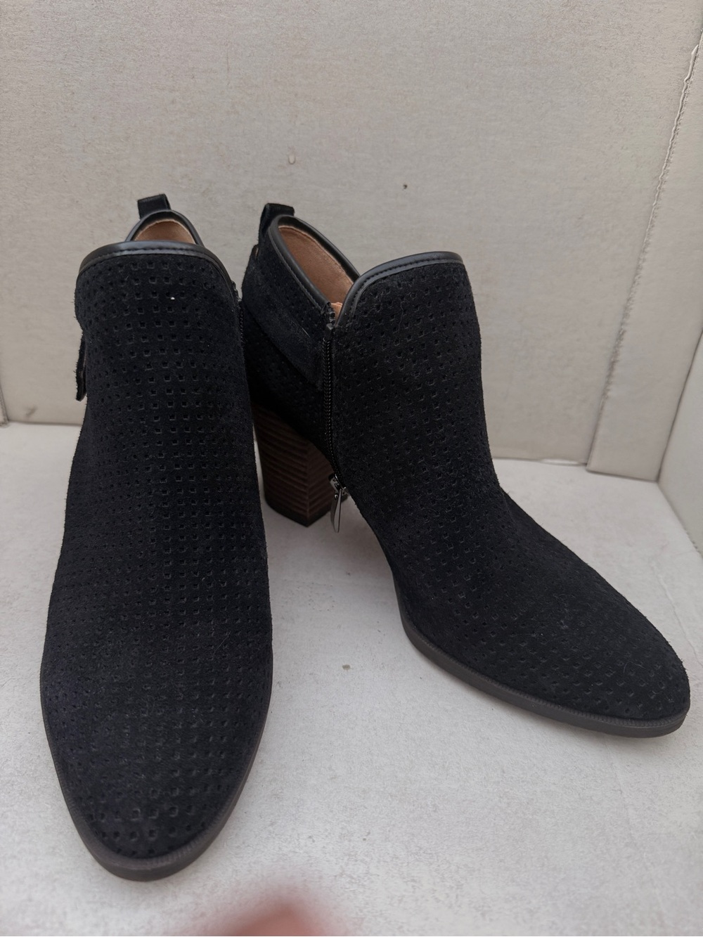Black Suede Ankle Boots